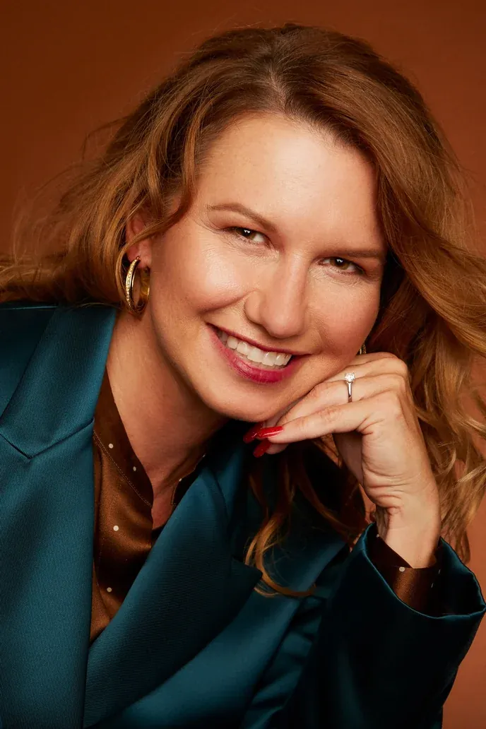 Studio portrait of Kara A. Nyquist